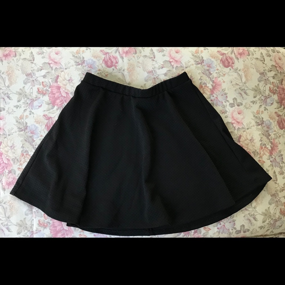 Black Skater Skirt